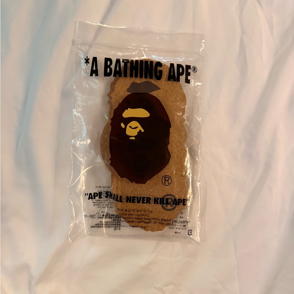 Bape Brown Key & Card Holder